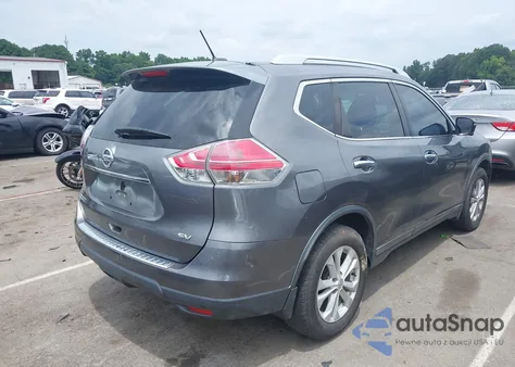2016 Nissan Rogue Sv из США, поврежденный, VIN 5N1AT2MT2GC840748